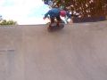 Damo, backside wallride at the new Oxford skatepark
