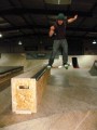 james, noseslide on the moveable block, Prevail