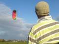 Matt showing me how kiting should be done...