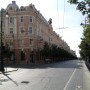 The streets were so quiet in Vilnius - one of the main roads to Cathedral Square