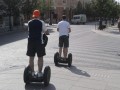 Segways are used to get around in Vilnius