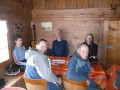 Lunch in a tiny traditional wooden hut - this was it!