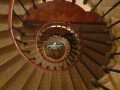 CJ and the spiral staircase